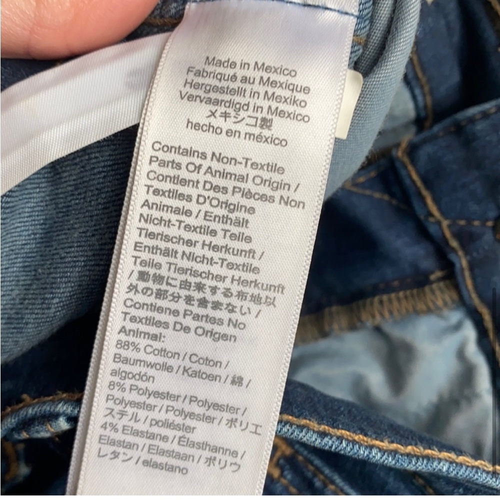 Madewell 10” High Rise Skinny Jeans Size 27 - Picture 6 of 7